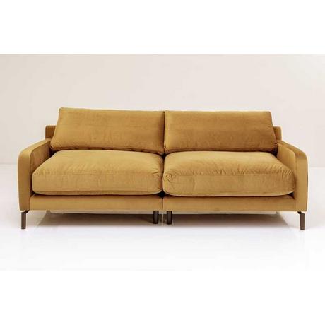 KARE Design Sofa Discovery 2-Sitzer ocker  