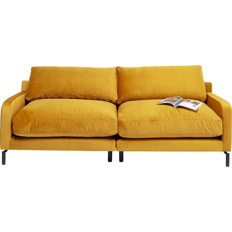 KARE Design Sofa Discovery 2-Sitzer ocker  