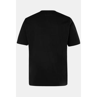 JP1880  T-shirt, manches mi-hauteur, imprimé sur la poitrine, jusqu'au 8&nbsp;XL 