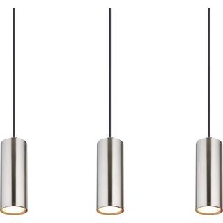 mutoni Lampe à suspension Robby métal nickel mat 6xGU10  