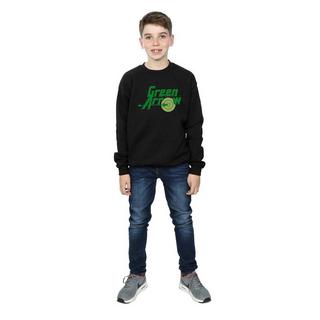 DC COMICS  Green Arrow Text Logo Sweatshirt 