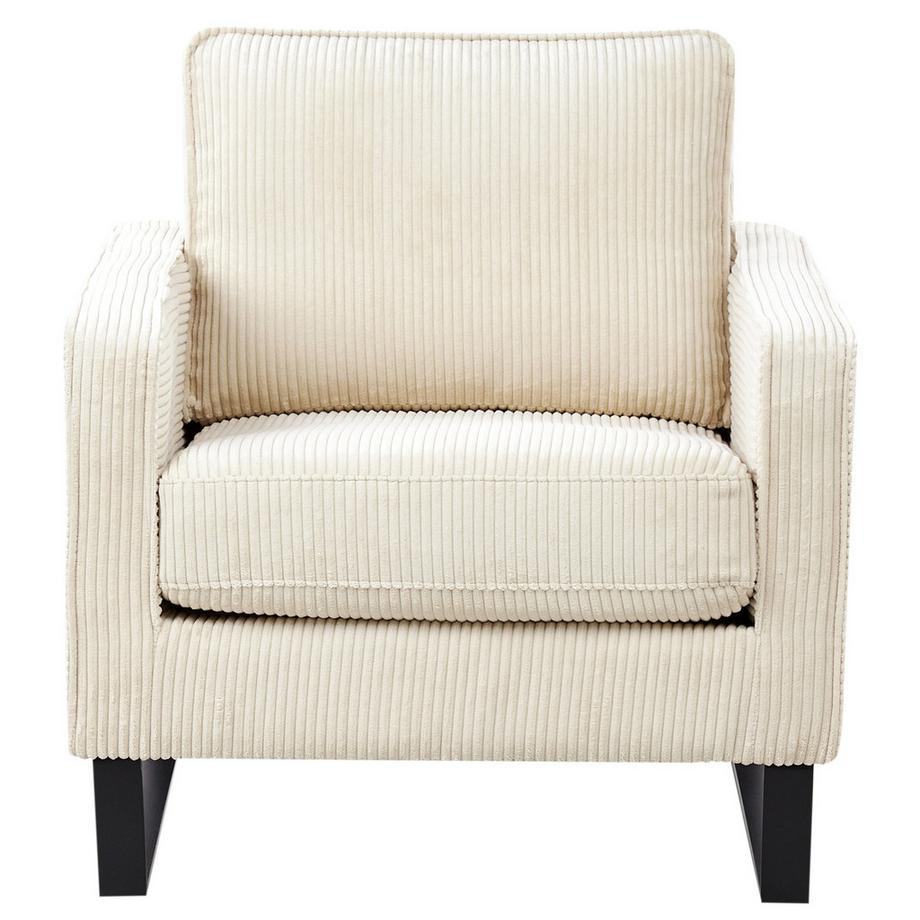 Beliani Sessel aus Cord Minimalistisch VIND  