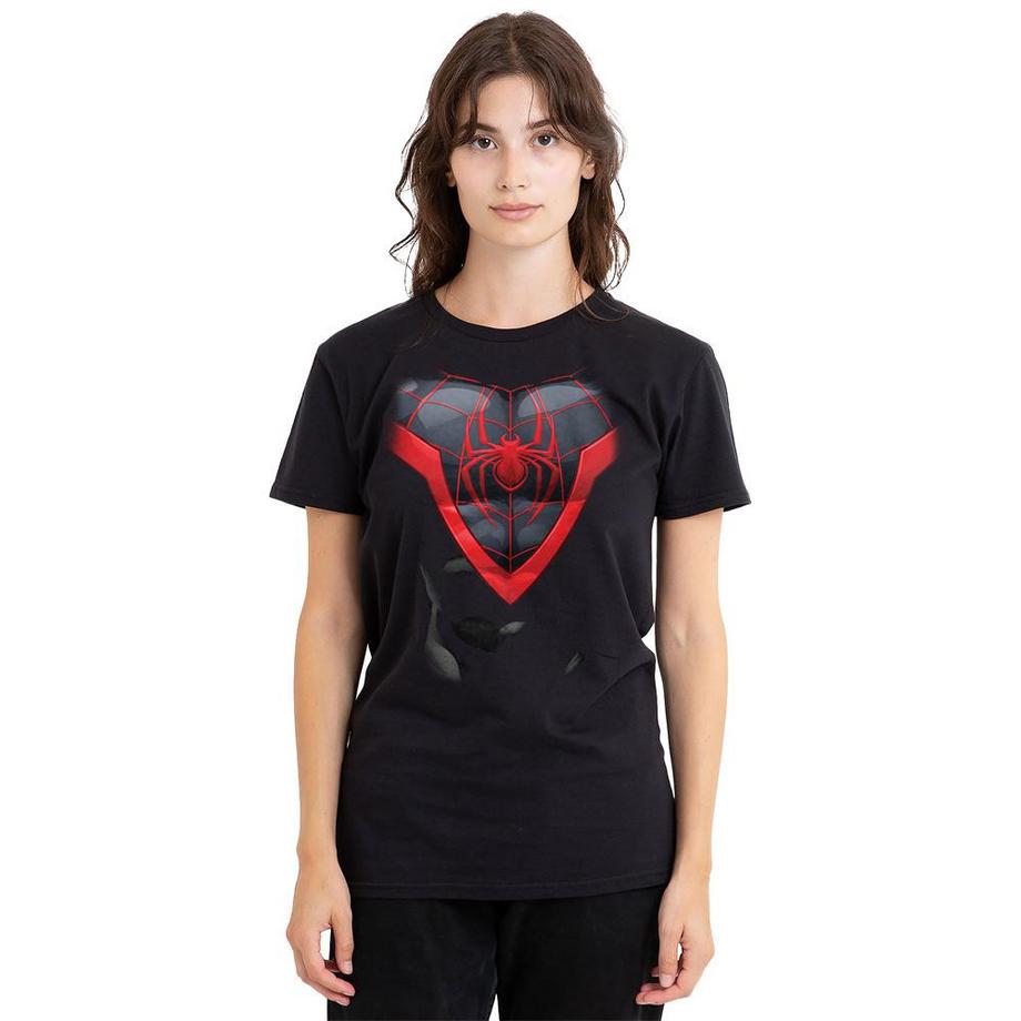 Spider-Man Miles Morales Grafikdruck T-Shirt  