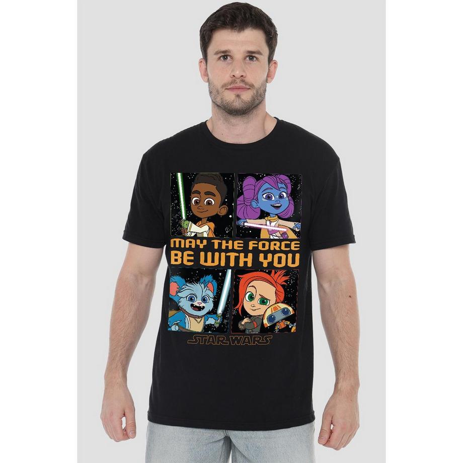 STAR WARS Young Jedi Adventure Among The Stars T-Shirt  