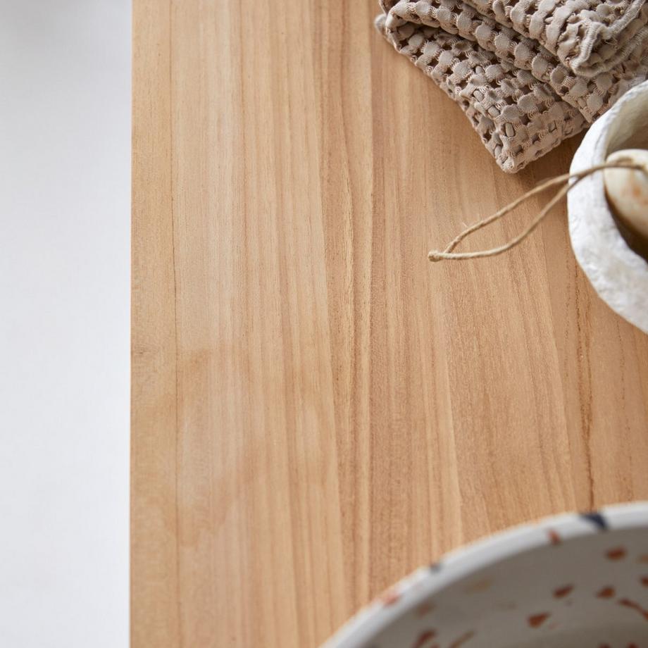 Tikamoon Meuble sous vasque en teck massif 145 cm Jonàk  