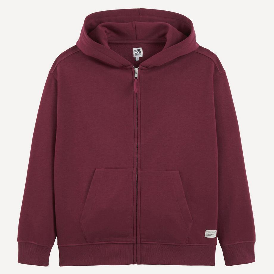 La Redoute Collections  Sweat zippé à capuche 