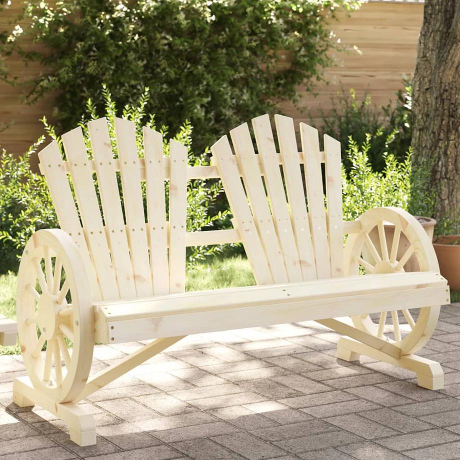 VidaXL sedia adirondack da giardino Legno  
