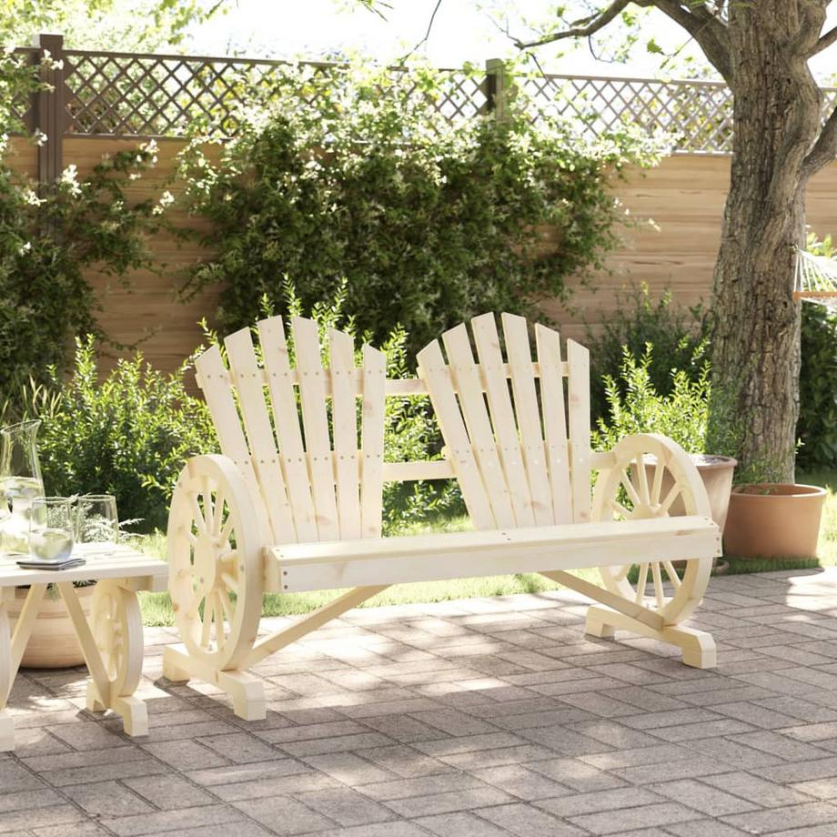 VidaXL sedia adirondack da giardino Legno  