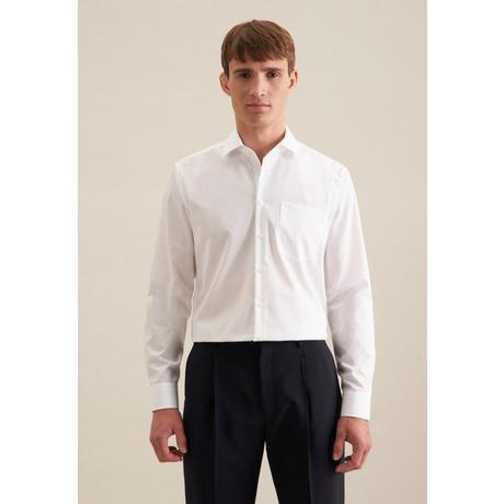 Seidensticker Chemise Business Regular Fit Manche longue Uni  