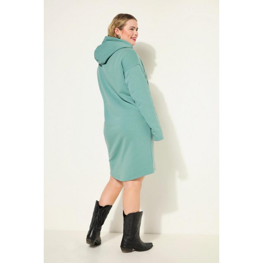 Studio Untold Oversized Kapuzen Langarm Sweatkleid  