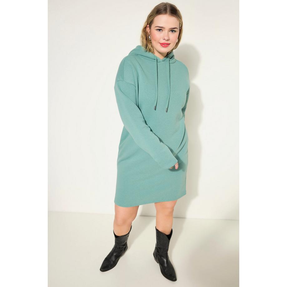 Studio Untold Oversized Kapuzen Langarm Sweatkleid  