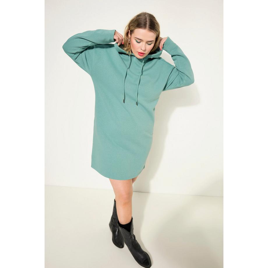 Studio Untold Oversized Kapuzen Langarm Sweatkleid  