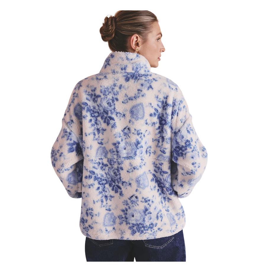 Cath Kidston Hackney Rose Veste Polaire Teddy à Fleurs  
