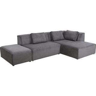 KARE Design Ecksofa Infinity Ottomane Cord rechts  