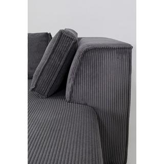 KARE Design Ecksofa Infinity Ottomane Cord rechts  