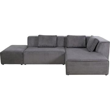 Ecksofa Infinity Ottomane Cord rechts