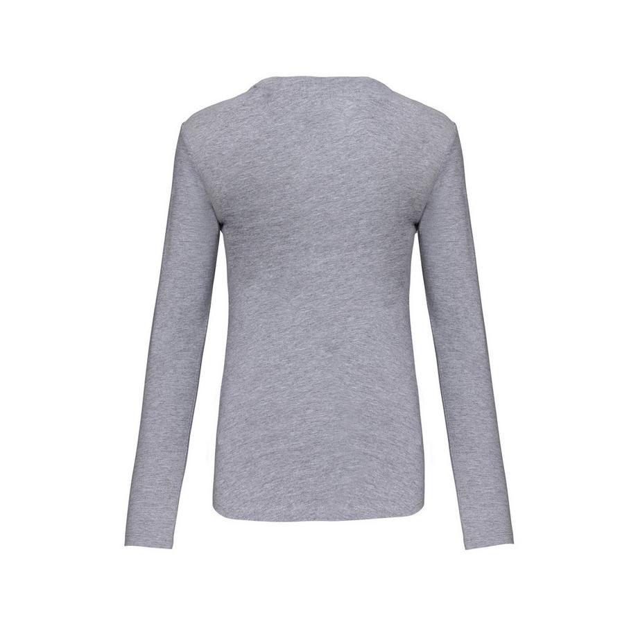 Kariban T-shirt Manches Longues Col Rond  