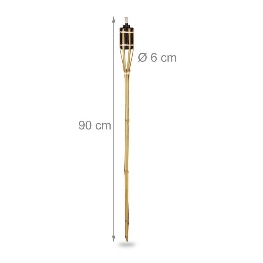 Northix Set di 16 torce da giardino da 90 cm  