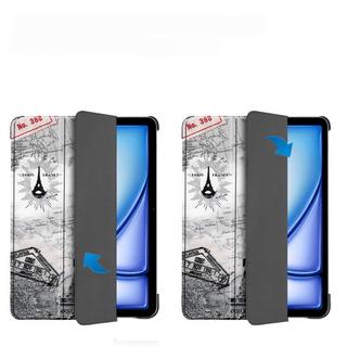 Cover-Discount  iPad Air 11 2024 - Tri-fold Smart Case Motiv 