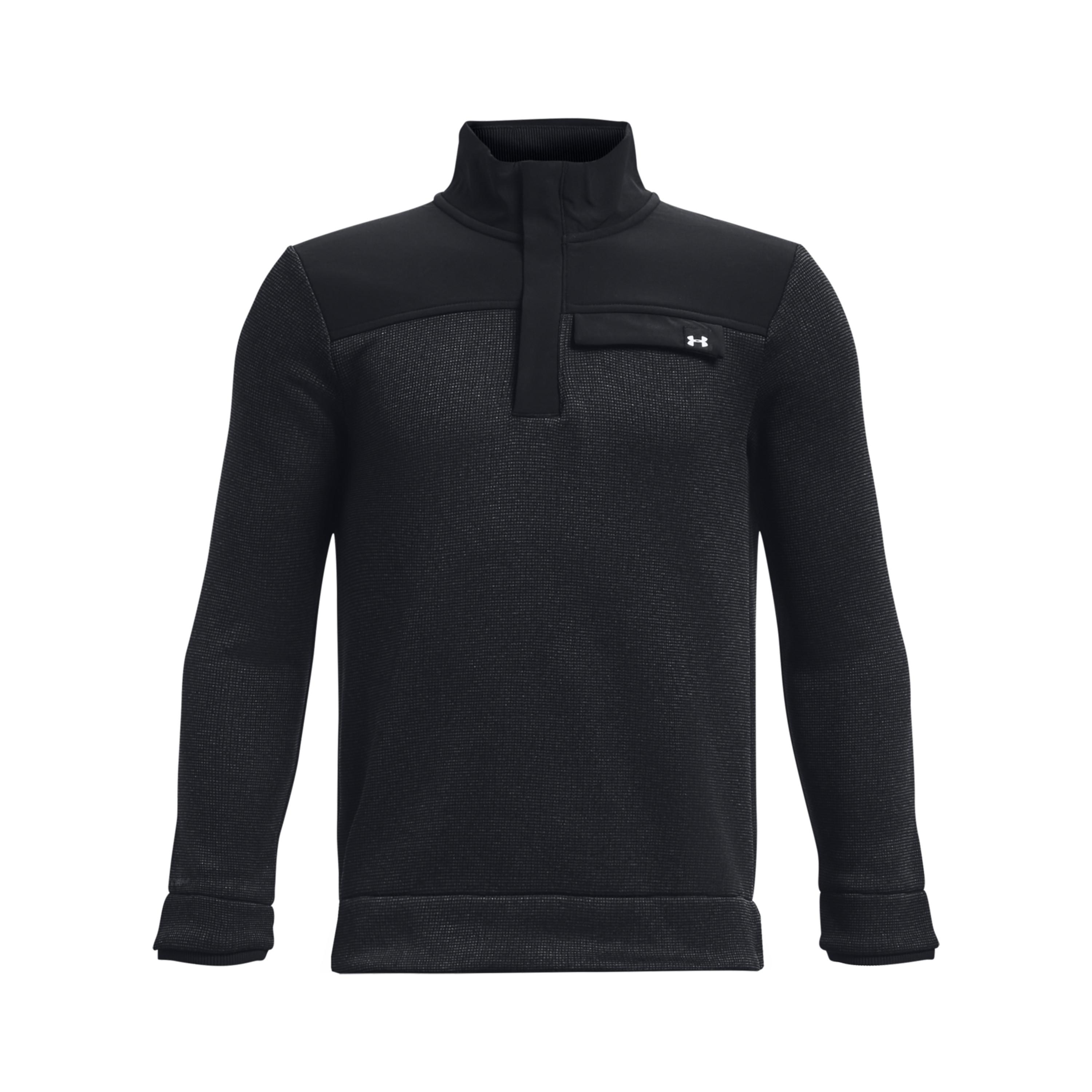 UNDER ARMOUR  felpa in pile da bambino con 1/2 zip 