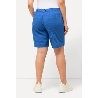 Ulla Popken  Cargo-Bermuda, Komfortbund, 4-Pocket-Schnitt 