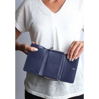 VARGU NILA 1-A Portefeuille en Cuir Véritable  