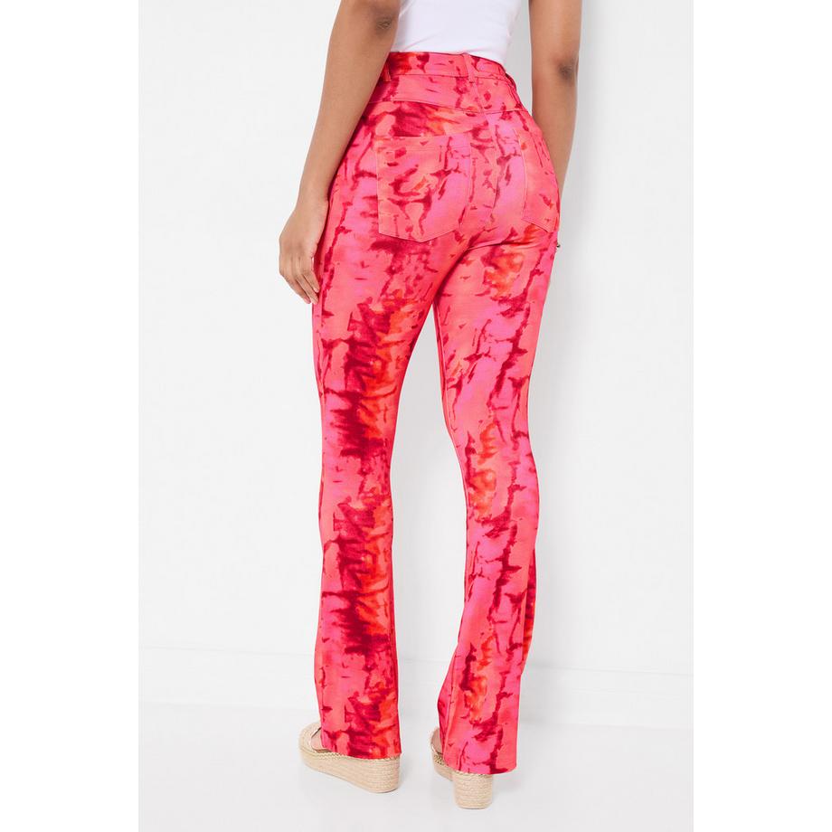 Joe Browns Pantalon Jersey Évasé avec Imprimé Tie-Dye  