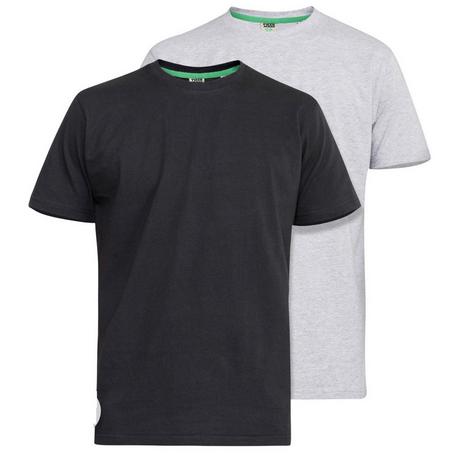 Duke Fenton Kingsize Rundhals T-Shirt 2er Pack  