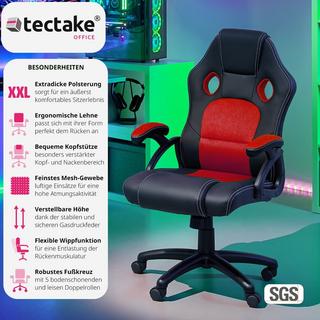 Tectake Chaise gamer TYSON  