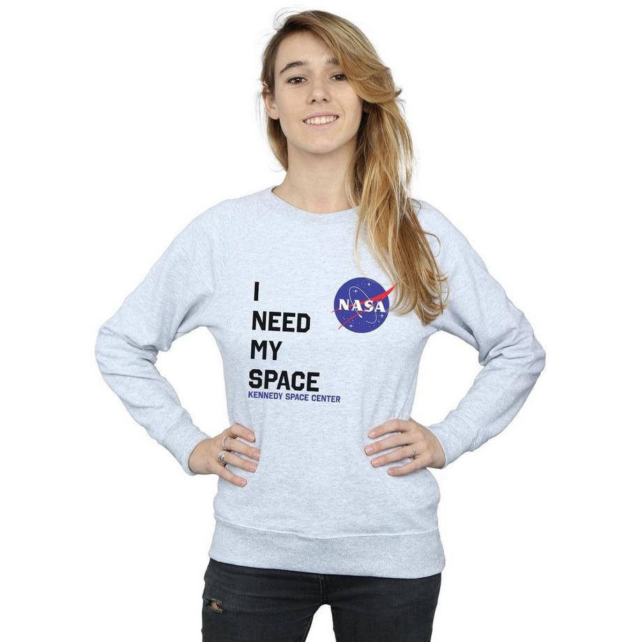 Nasa I Need My Space Rundhals-Sweatshirt  