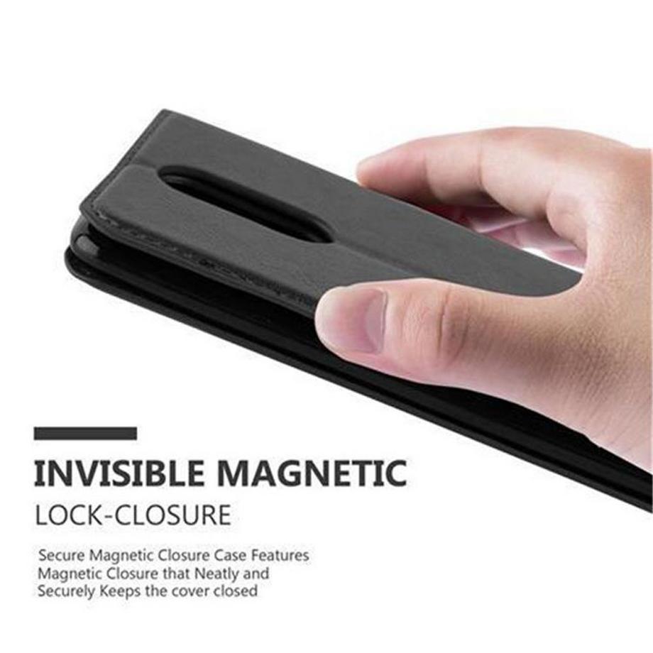 Cadorabo  Housse compatible avec LG K8 2017 - Coque de protection avec fermeture magnétique, fonction de support et compartiment pour carte 