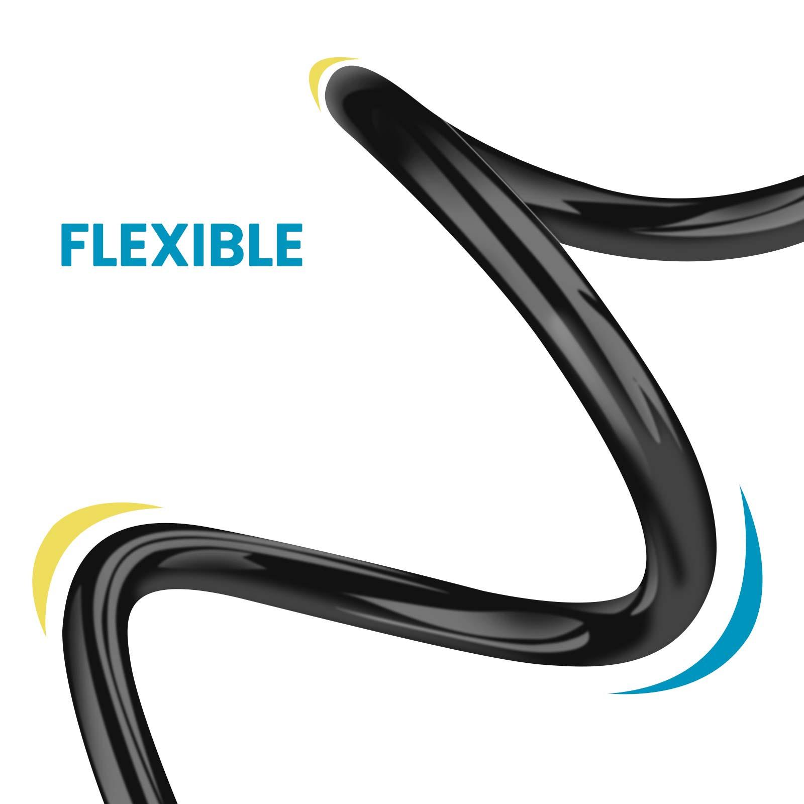 Avizar  Support Bureau Universel Flexible Noir 