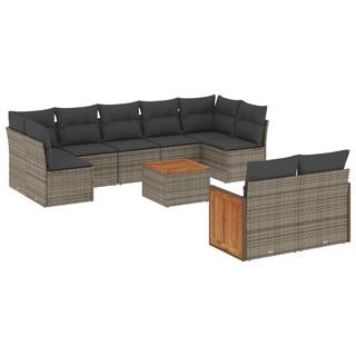 VidaXL Garten sofagarnitur poly-rattan  