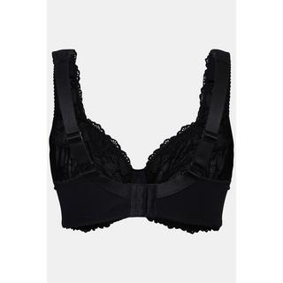 Ulla Popken Reggiseno con ferretto Pizzo Spalline Larghe  