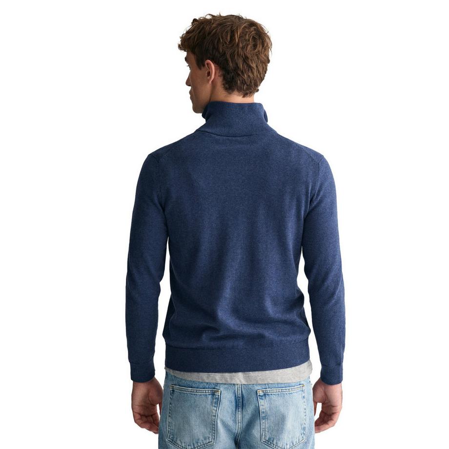 GANT Pull en tricot demi-zip  