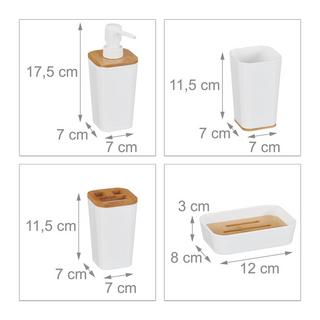 B2X Badaccessoires in 4 Teilen  