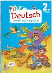 Fit für Deutsch 2. Klasse. Lernen und verstehen Reichert, Sonja; Wandrey, Guido (Illustrationen) Copertina rigida 