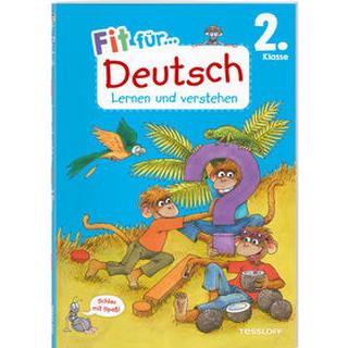 Fit für Deutsch 2. Klasse. Lernen und verstehen Reichert, Sonja; Wandrey, Guido (Illustrationen) Copertina rigida 