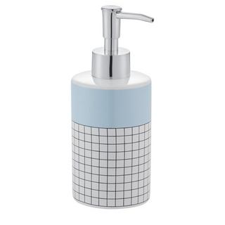 diaqua Distributeur Savon Graphics blanc/bleu clair  