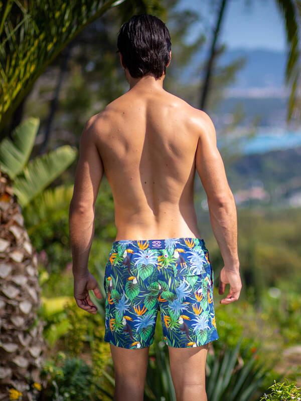 HOM Swim Beach Boxer Toucan  