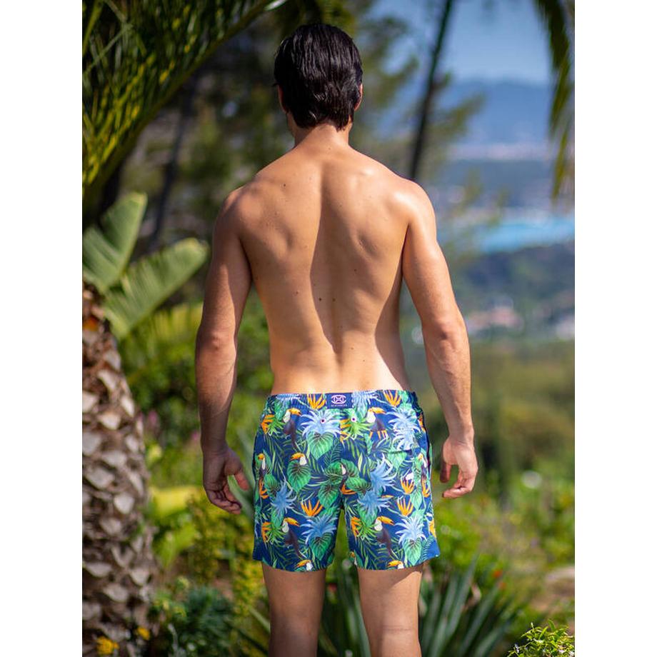 HOM Swim Beach Boxer Toucan  