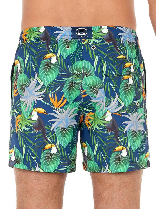 HOM Swim Beach Boxer Toucan  