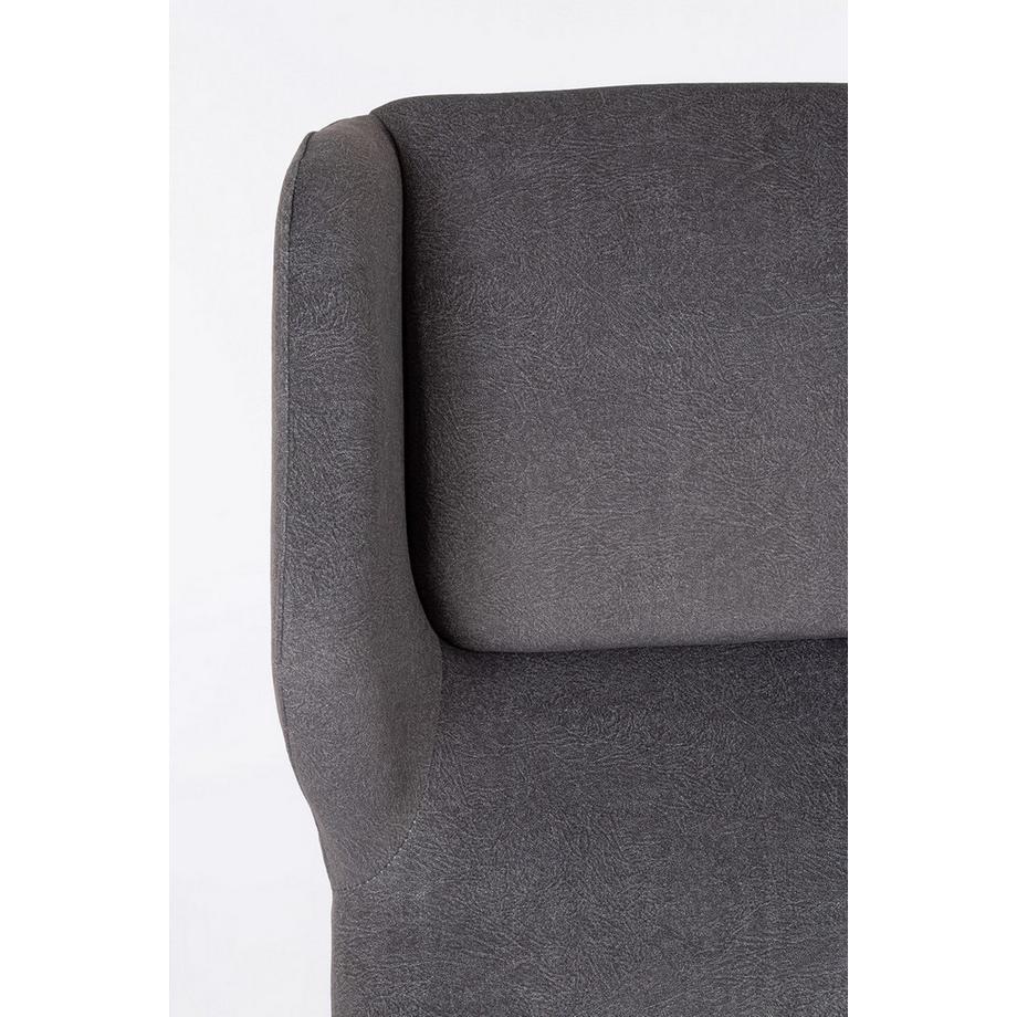 mutoni Fauteuil Ophelia gris foncé  
