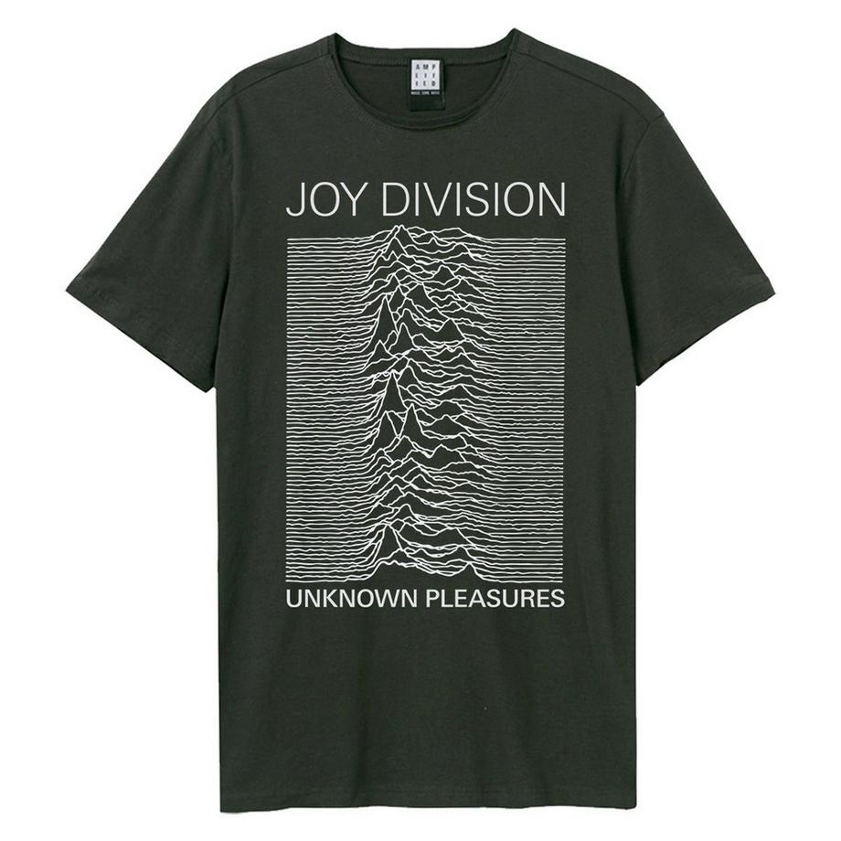 Amplified Unknown Pleasures T-Shirt Stampa Grafica  