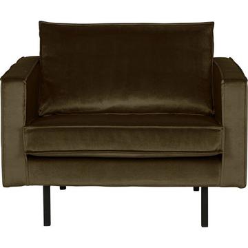 Fauteuil Rodeo Velvet Vert Foncé Hunter