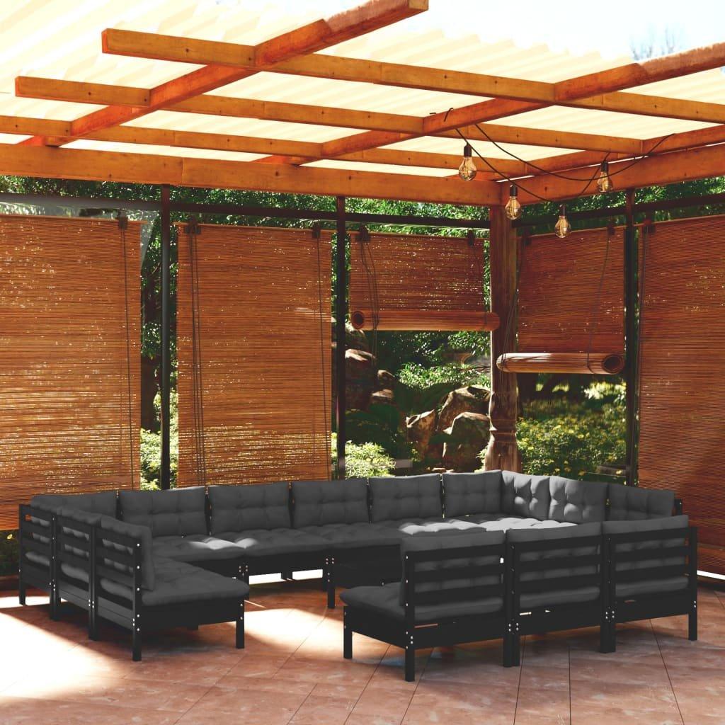 VidaXL Garten-lounge-set kiefernholz  