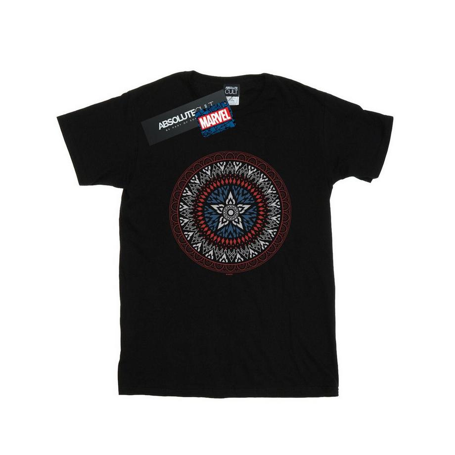 MARVEL Captain America Mandala T-Shirt  