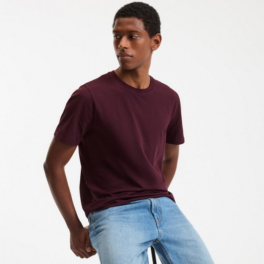 La Redoute Collections T-shirt girocollo maniche corte  