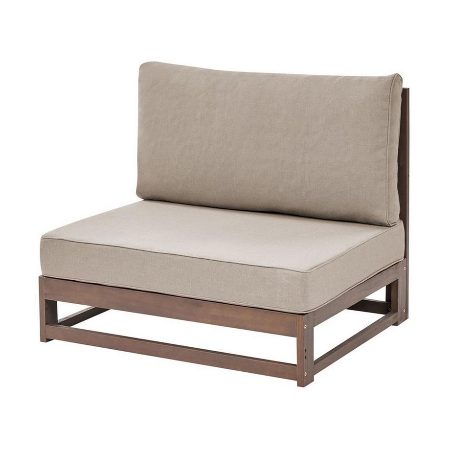 Beliani Lounge Set aus FSC® zertifiziertes Akazienholz Skandinavisch TIMOR  