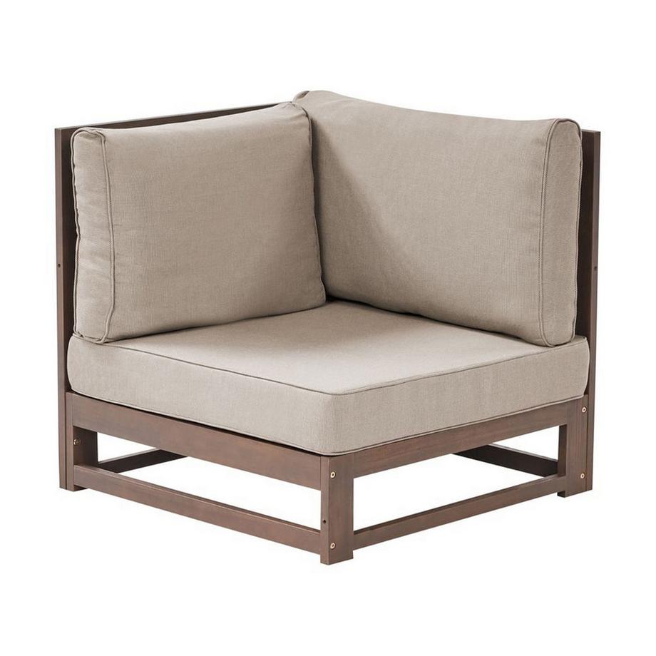 Beliani Lounge Set aus FSC® zertifiziertes Akazienholz Skandinavisch TIMOR  